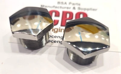 89-5146 Sunbeam Fork Nuts stainless steel Pair P5/025 S7 CPC UK - Image 1 of 3