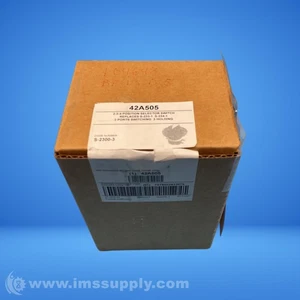 Johnson Controls 42A505 Selector Switch FNOB - Picture 1 of 8