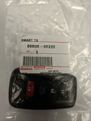 Brand New OEM 2022 - 2023 Toyota RAV4 Smart Key 4B Hatch - HYQ14FLA - Image 1 of 4
