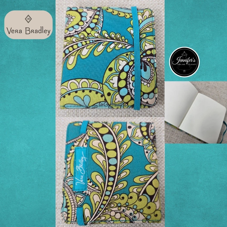 Vera Bradley Peacock Miniature Square Blank Notebook - Image 1 of 1