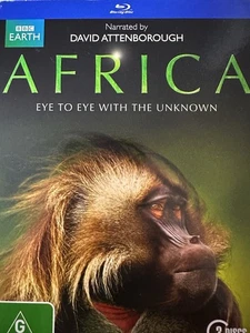 AFRICA - BBC Earth 3 x Disc BLURAY Set David Attenborough AS NEW! - Imagen 1 de 2
