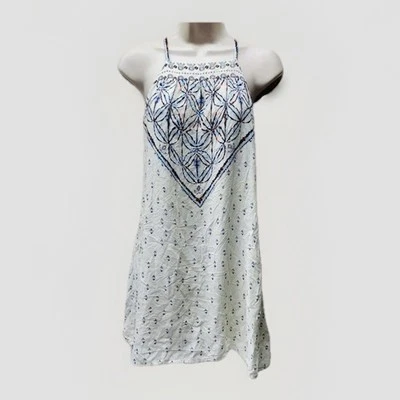 Urban Outfitters ECOTE Talla S Crema Blanco Sin Mangas BOHO Festival Halter •¡En muy buen estado!! Foto 1 de 4