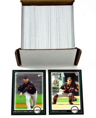 Juego de béisbol Bowman 2010 (220) casi nuevo Buster Posey Jason Heyward Bumgarner radiocontrol Foto 1 de 4