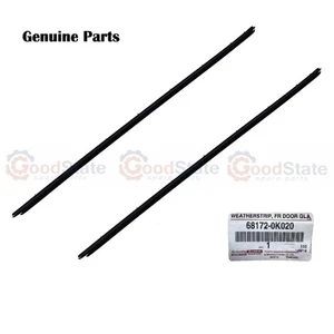 Genuine Hilux KUN16 KUN15 Single Cab Front Inner Door Belt Weatherstrip Set - Picture 1 of 5