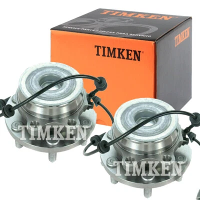 TIMKEN Front Wheel Bearing Hub Set for 2005-2015 Nissan Xterra Frontier RWD 6Lug Foto 1 de 4