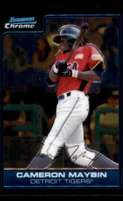 2006 Bowman Chrome Draft Prospects #16 Cameron Maybin - Image 1 of 2
