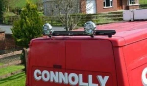 Black Rear Roof Bar + Multi Function LEDs + Spots For Renault Master 2024+ Van - Picture 1 of 8