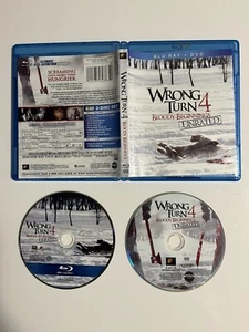 Wrong Turn 4: Bloody Beginnings (disco Blu-ray, 2011, juego de 2 discos) - Imagen 1 de 1