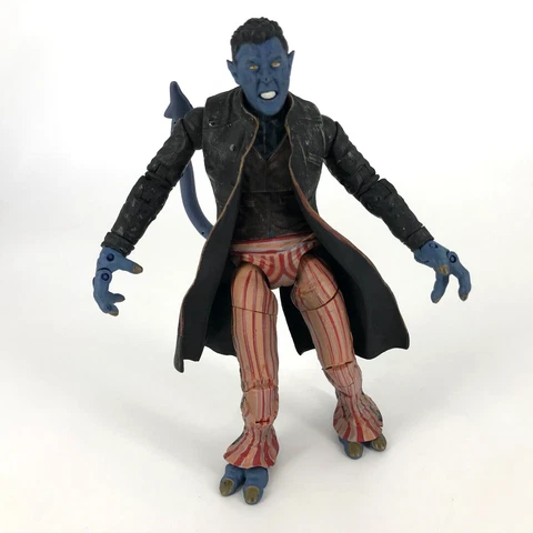 Marvel Legends Nightcrawler 6" Figure X2: X-Men United 2003 Marvel ToyBiz - FLAW Cover