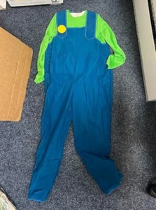 Super Mario Luigi Brothers Jungen Kinder Kostüm ANZUG NUR KEINE ACRESSORIES - Bild 1 von 1