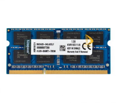 Kingston 8 GB DDR3 1600 MHz 2RX8 PC3-12800S 204pin SODIMM Laptop-Speicher RAM-^* - Bild 1 von 4