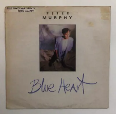 Peter Murphy - Blue Heart (Vinyl 12", Misprint, Beggars Banquet BEG 162T) - Image 1 of 3