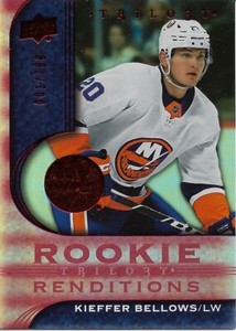 Kieffer Bellows #RR-22 - 2020-21 Trilogy - Rookie Renditions Red Foil - 001/799