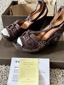 Vintage Ariat Damen 8,5 Vista Keilabsatz/Plateau Schuhe Style:10012904 (4500025983) - Bild 1 von 19