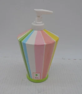 RARE Lilly Pulitzer striped Lotion Dispenser Pump Bottle NEW - Picture 1 of 3