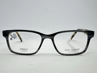 Nuevo Ted Baker B894 GRY 53.16.145 monturas de gafas para hombre finamente enmarcadas Foto 1 de 4