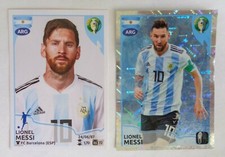 Lionel MESSI Argentina #144 Foil Stickers # 222 PANINI Copa America Brasil 2019 