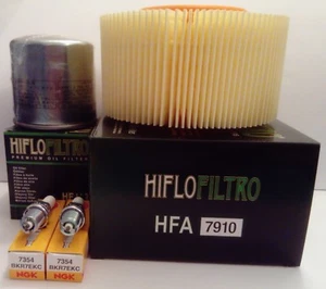 Service Kit For BMW R1150R (2001 to 2003) Air / Oil Filter and 2 x Spark Plugs - Picture 1 of 6
