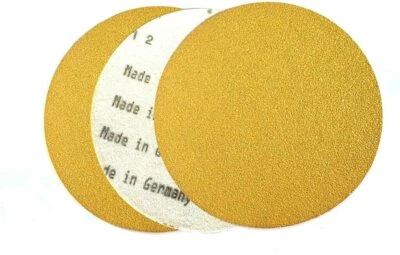 ABRASIVE RESOURCE Starcke Premium 9 Inch No Hole Hook and Loop Grip Sanding Discs