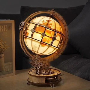 ROKR la boule lumineuse veilleuse 3D bois puzzle DEL décor adultes cadeaux - Photo 1/16