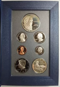 Juego de prueba de prestigio de Estados Unidos 1993 plata caja conmemorativa como nueva y certificado de autenticidad - Imagen 1 de 8