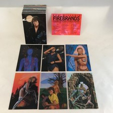 RON MILLER'S "FIREBRANDS" HEROINES OF SCIENCE FICTION Complete Trading Card Set