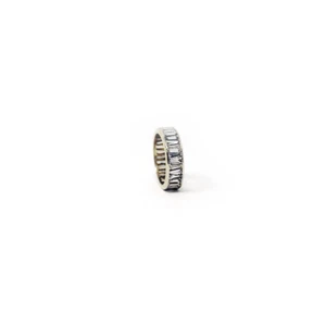 Vintage Band Ring with Trapezoid Baguettes aprox. 4 carats diamonds - Picture 1 of 5