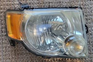 HEADLAMP ASSEMBLY FORD ESCAPE RIGHT 08 09 10 11 12 RH CLEAR W/WIRING CONNECTORS - Picture 1 of 6