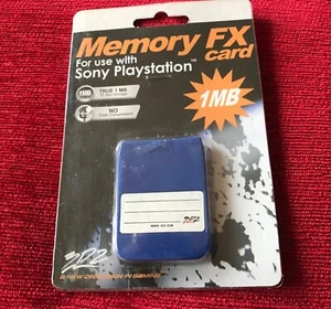 Memory FX Card For use with Sony PlayStation 1MB /15 slot storage - Picture 1 of 4