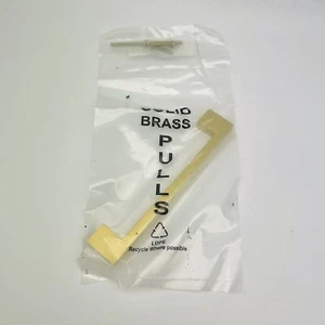 MASSIVER SATINIERTER MESSINGGRIFF SCHRANKZUG, MT0337-152-MSB 6" CTC VON ASHLEY NORTON - Bild 1 von 3