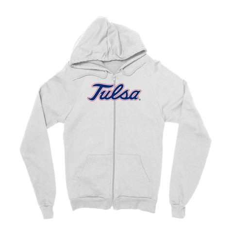 Venley Official NCAA University of Tulsa Golden Hurricane Zip Hoodie Cover