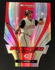 2005 Donruss Power Alley KEN GRIFFEY JR Red Die-Cut #/250