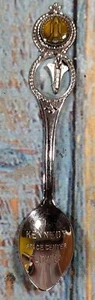 Kennedy Space Center Florida w/ Charm Souvenir Spoon - Picture 1 of 7