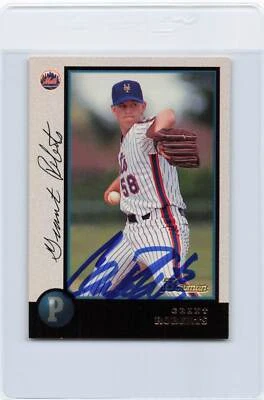 1998 Bowman #171 Grant Roberts Mets Signed Auto *J474 - Image 1 of 2