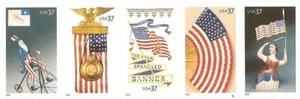 US Scott # 3776 - 3780a Old Glory Booklet Set of 5 - Picture 1 of 1