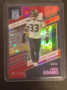 JAMAL ADAMS 2022 DONRUSS ELITE SP /275 RED WHITE BLUE ASPIRATIONS SEAHAWKS #100 - Picture 1 of 4