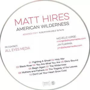 Matt Hires, American Wilderness; 10 Track Adv Pr CD - Picture 1 of 1