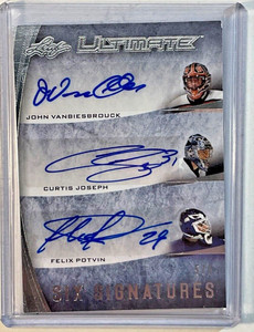 2015 LEAF ULTIMATE VANBIESBROUCK JOSEPH POTVIN KOLZIG BARRASSO THEODORE AUTO #/9