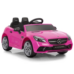 12V Kids Ride on Car Electric Battery Power Wheels w/ LED headlights Pink - Picture 1 of 15