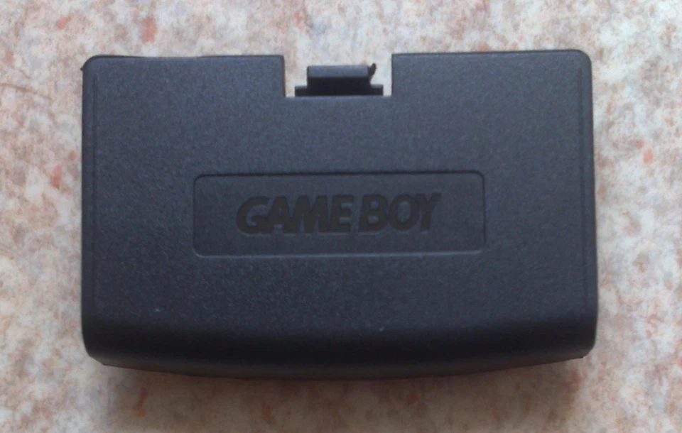 Cache Pile Noir - NEUF - pour Game Boy Advance - Gameboy GBA Battery Cover - Photo 1/1