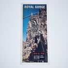 1960s ROYAL GORGE INFO Canon City Colorado BROCHURE Amusement Park Holiday