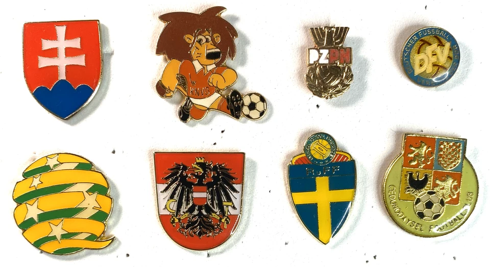 Soccer Football Slovakia Poland Netherlands Czech Rep Austria Sweden Germany Pin - Image 1 of 1