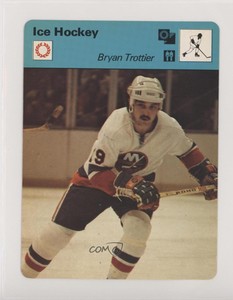 1977-79 Sportscasters Series 46 Geneva A Bryan Trottier #46-21 HOF