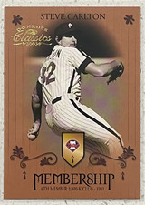 2003 Donruss Classics #'d 949/2500 Steve Carlton #M2