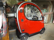 Elektro--Seniorenmobil mit Kabine -- Kabinenroller  / Top > neuwertig