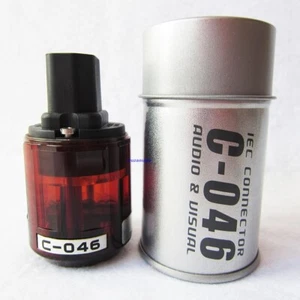 C-046 Office Oyaide IEC Connector / 4562112765643 / From Japan ◇ - Picture 1 of 4