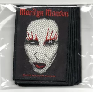Marilyn Manson Patch Face - Picture 1 of 1