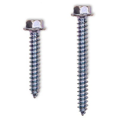 SatelliteSale General Purpose 5/16" O.D. Hex Head Lag Screws Zinc Plated