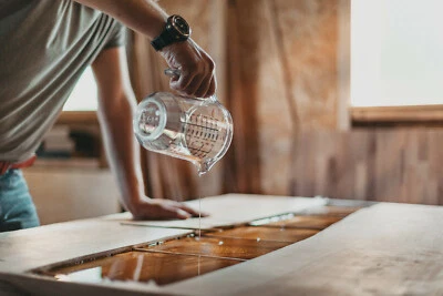 Epoxidharz Glasklar - von bester Qualität 1,2kg - 30kg Epoxy Epoxi Uv stabil  - Bild 1 von 4