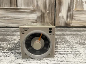 Omron, H3CR-A8, Solid State Timer 1,2s bis 300h 24-48vac 12-48vdc NEU - Bild 1 von 6